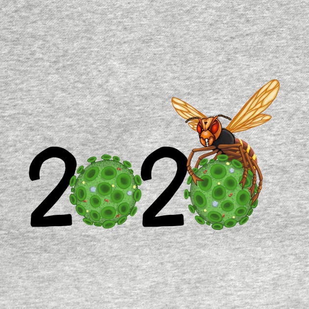 The Bugs of 2020 (green) by RollingDonutPress